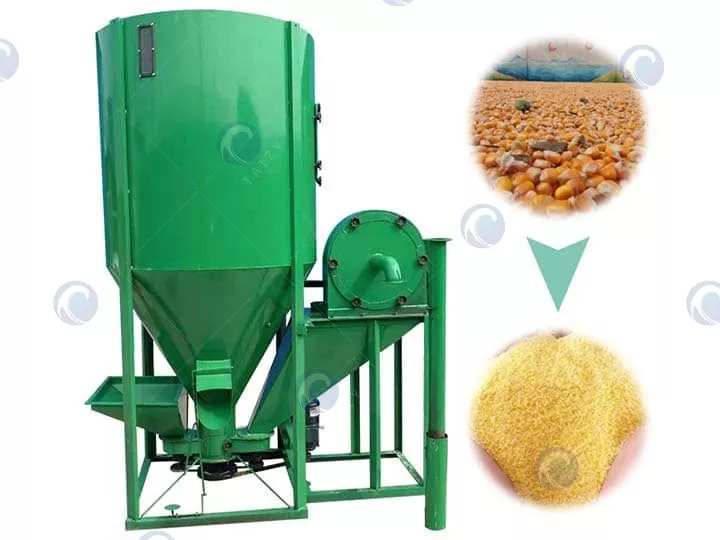 Feed grinder and mixer丨poultry feed mixer machine